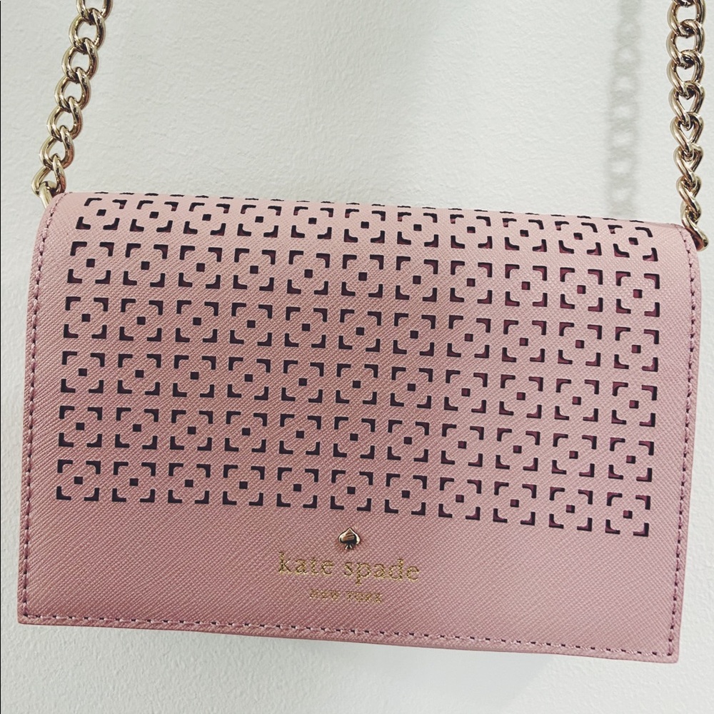 Kate Spade Pink Crossbody Bag/Clutch